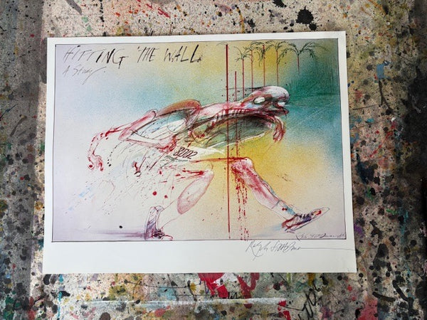 Nike - Hitting the Wall Promotional Poster
