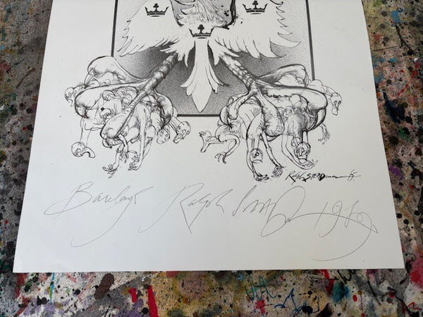 Barclays Bank Signed Poster