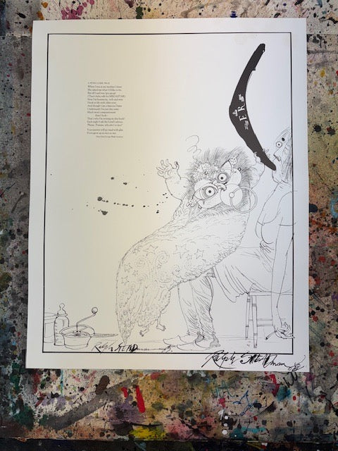 Dame Edna Everidge, poem illustration