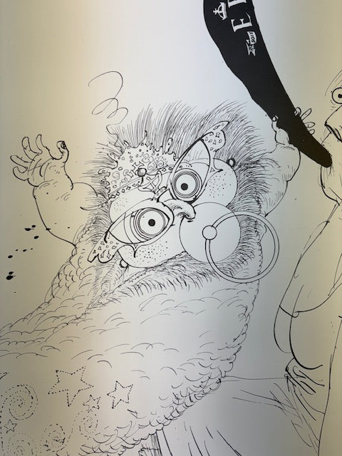 Dame Edna Everidge, poem illustration