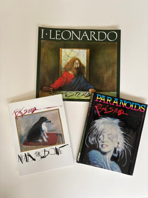 Ralph Steadman Signed Book Trio
