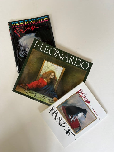 Ralph Steadman Signed Book Trio