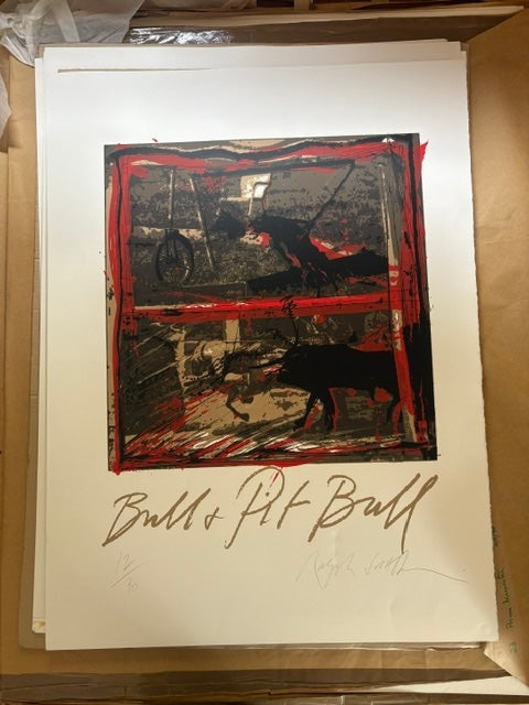 Bull & Pitbull limited edition print