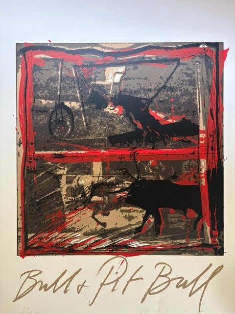 Bull & Pitbull limited edition print