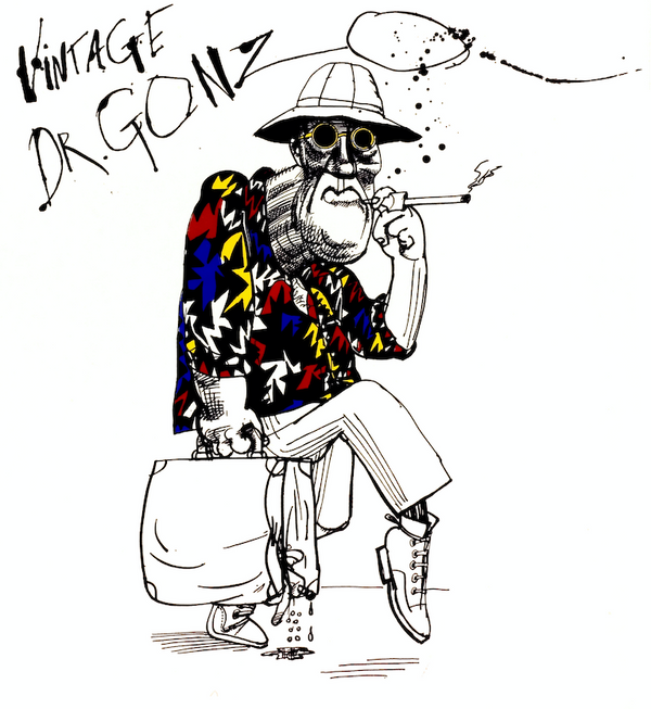 Vintage Dr Gonzo T-shirt