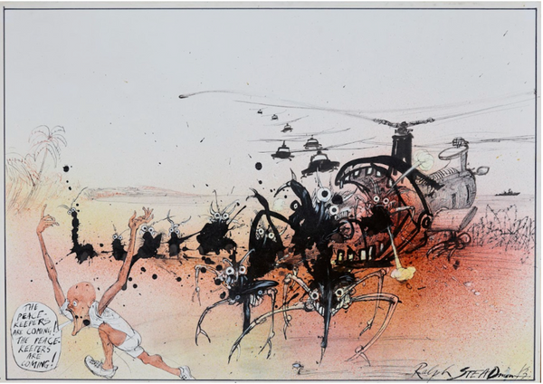 The Peacekeepers Are Coming! Giclee (Small)