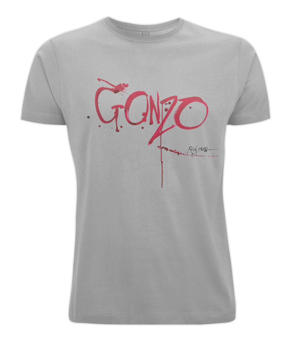 Classic Grey "Gonzo" T-shirt.