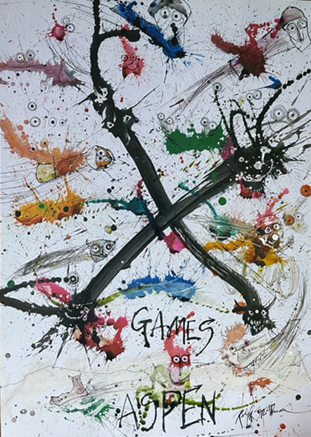 Aspen X-Games Signed Poster