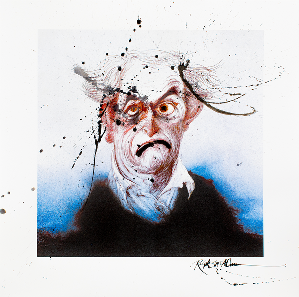 Self-Portrait Print - Ink Blotted